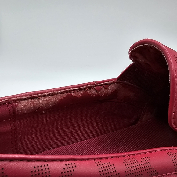 Michael Kors Keaton Slip-On Sneakers Dark Raspberry Red Women’s Shoes size10 - Picture 7 of 15